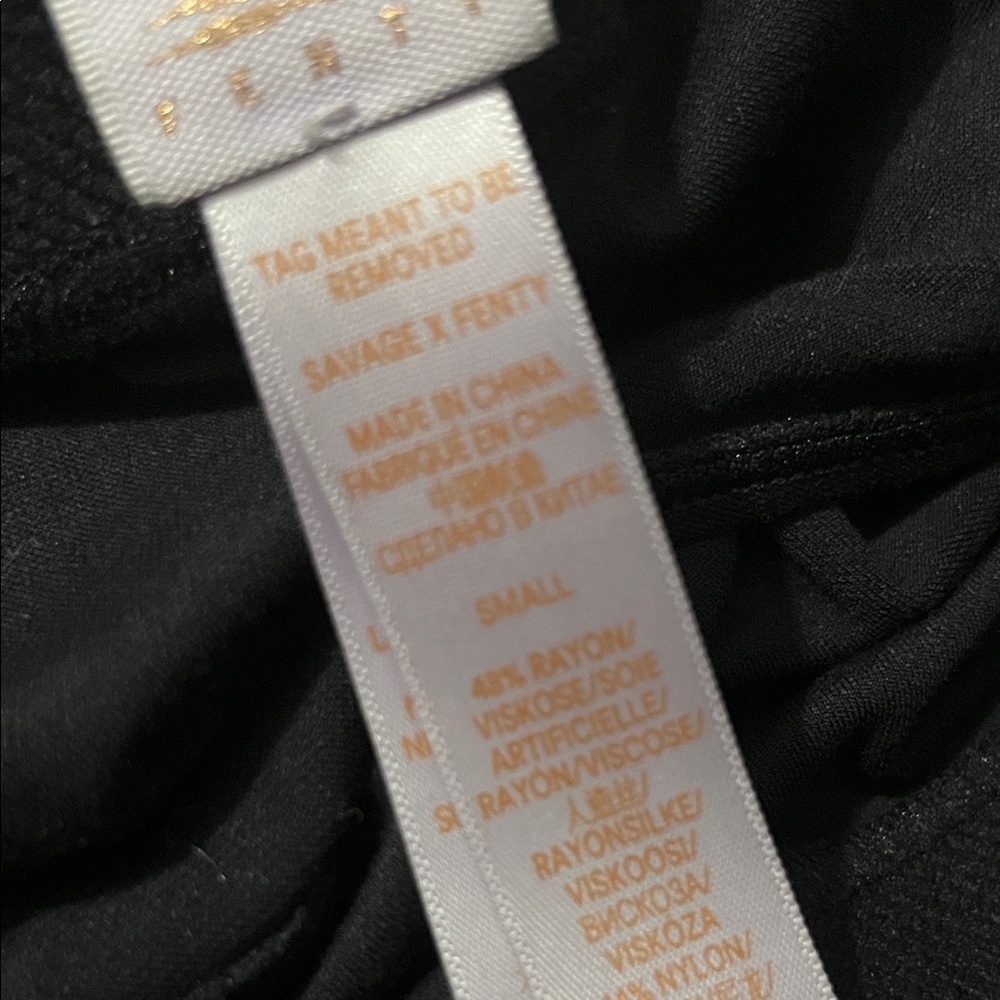 Savage X Fenty Forever Savage Bodysuit Ranibow Foil Size Small - Picture 12 of 12